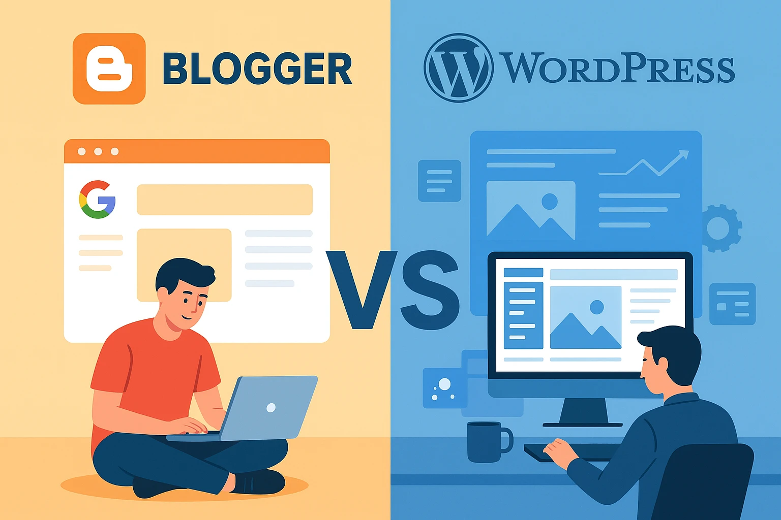 Read more about the article How to Choose the Best Blogging Platform (Blogger vs WordPress)