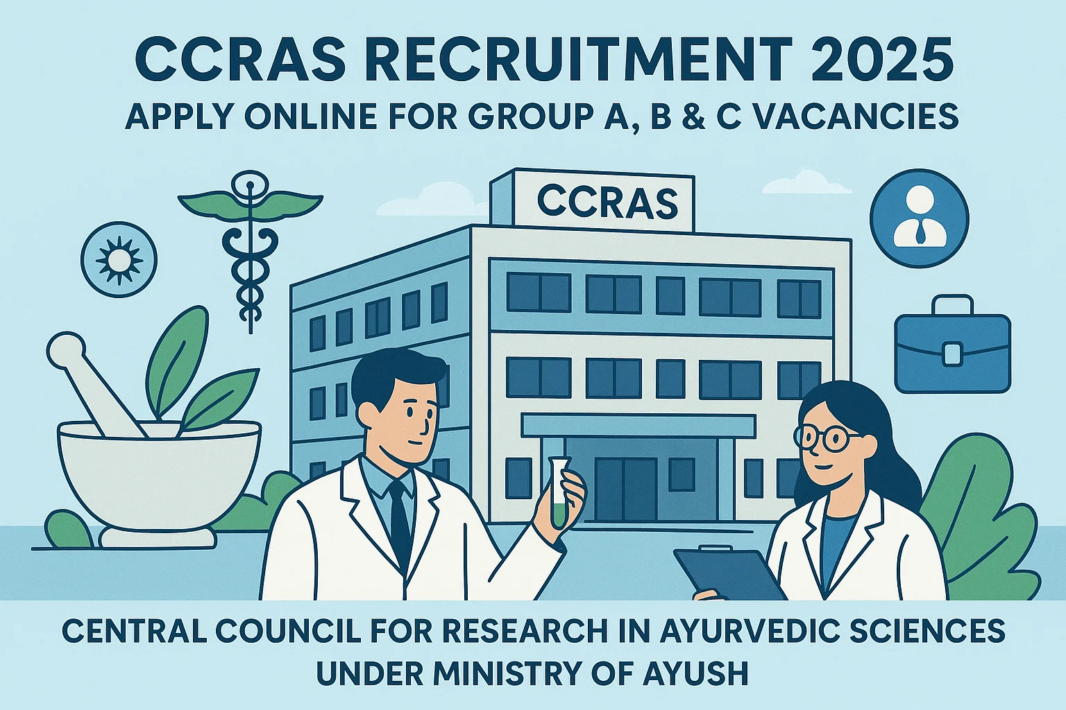Read more about the article CCRAS Recruitment 2025 – Notification, Eligibility, Vacancies, and Application Process