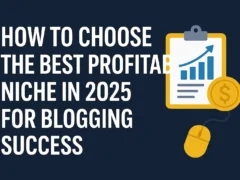 Discover how to choose the best profitable niche in 2025 for blogging. Learn trending niche ideas, market demand, and monetization tips.