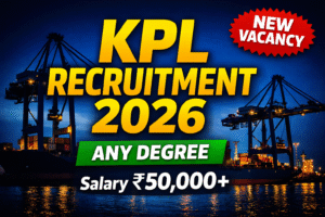 Read more about the article Kamaraj Port Limited Recruitment 2026: Details, Vacancies, Eligibility & Application Process